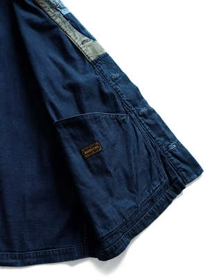 Kapital8ozIDG Denim TIGER JUDDBHAN Shirt - Indigo 6 Kapital8ozIDG Denim TIGER JUDDBHAN Shirt - Indigo - Image 6