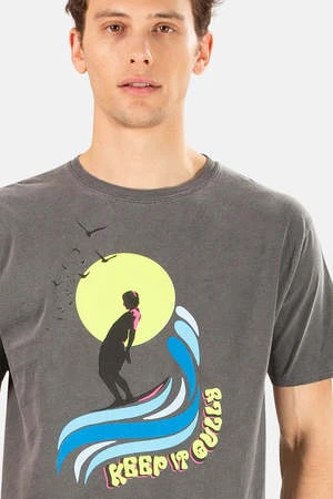 Blue&CreamKeep It Gully Tee - Black 4 Blue&CreamKeep It Gully Tee - Black - Image 4