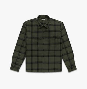 KnickerbockerCotton Trail Shirt - Green Plaid 2 KnickerbockerCotton Trail Shirt - Green Plaid - Image 2