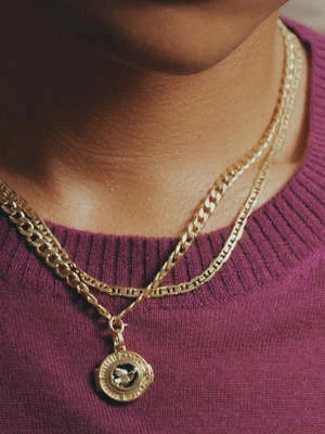 Maria BlackMaria Black Kristen Locket - 925 Sterling Silver/22K Gold Plating 1 Maria BlackMaria Black Kristen Locket - 925 Sterling Silver/22K Gold Plating