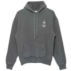 La PazMatias Logo Logo Sweatshirt - Clover Green/Ecru