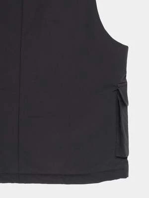 Still By HandLarge Pocket Padded Vest - Ink Black 4 Still By HandLarge Pocket Padded Vest - Ink Black - Image 4