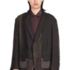 Ziggy ChenLayered Two Button Blazer