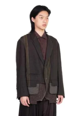 Ziggy ChenLayered Two Button Blazer -Norse Projects Sales Layered Two Button Blazer 20231020114413