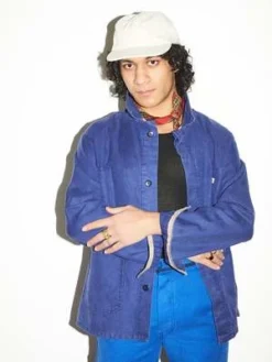 Limited EditionVeste De Travail Marine Workwear Jacket - Blue