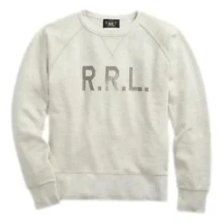 RRLLogo Fleece Sweatshirt - Oatmeal Heather