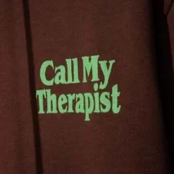 MARKETMarket Call My Therapist Hoodie - Acorn -Norse Projects Sales MARKET CALL MY THERAPIST HOODIE 20230502224706 3