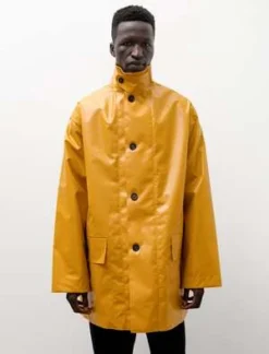 Margaret HowellPVC Coating Welded Mac - Ochre 10 Margaret HowellPVC Coating Welded Mac - Ochre -Norse Projects Sales MHL Men s Welded Mac PVC Coating Ochre 20221221010840 1