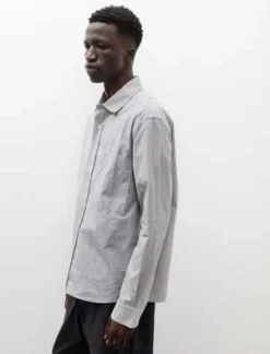 Margaret HowellMHL Overall PJ Shirt - Stripe Grey Black -Norse Projects Sales MHL Overall Shirt PJ Stripe Grey Black 20230522005840