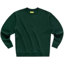 MARKETMarket Minimal Emboss Print Fleece Crewneck - Forest
