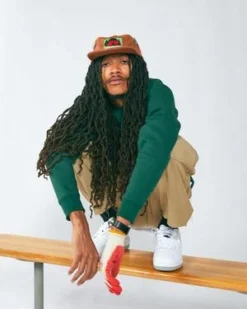 MARKETMarket Minimal Emboss Print Fleece Crewneck - Forest -Norse Projects Sales MINIMAL EMBOSS PRINT FLEECE CREWNECK 20230320221052 1