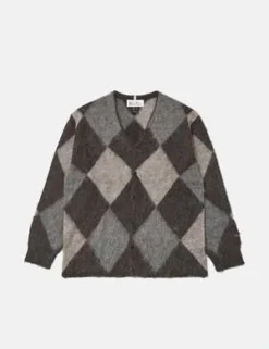 ManastashAberdeen Kurtigan Argyle Cardigan - Black -Norse Projects Sales Manastash Aberdeen Kurtigan Argyle Cardigan Black 20221026191753 1