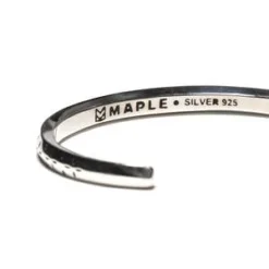 MAPLEBandana Bangle - Silver 925 -Norse Projects Sales Maple Bandana Bangle Silver 925 20230221172814