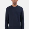 Blue&CreamMason Crewneck - Navy