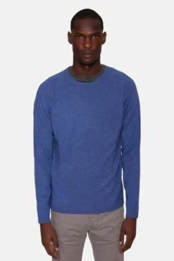 Blue&CreamBlue And Cream Meadow Raglan Crewneck Jean - Blue