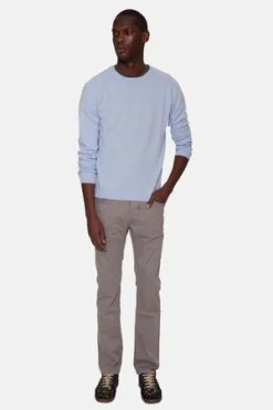 Blue&CreamBlue AND Cream Meadow Raglan Crewneck Ocean Breeze -Norse Projects Sales Meadow Raglan Crewneck Ocean Breeze 20230412231855