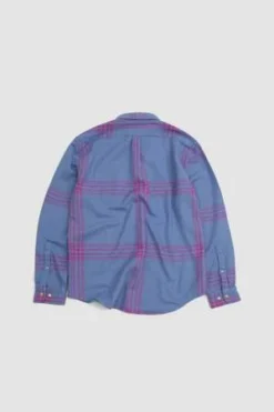 Portuguese FlannelMegs Shirt - Blue -Norse Projects Sales Megs Shirt Blue 20231020170455