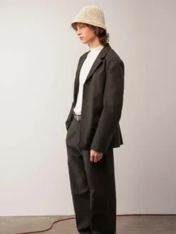 PureCashmere NYCMockneck Sweater - Vintage White