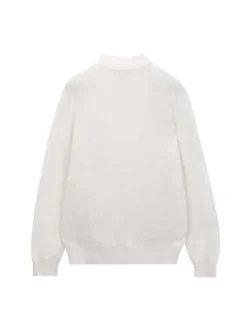PureCashmere NYCMockneck Sweater - Vintage White -Norse Projects Sales Men Mockneck Sweater Vintage White 20220913014808 3