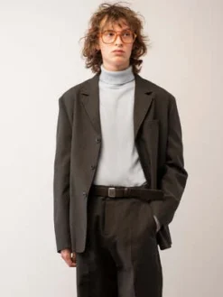 PureCashmere NYCTurtleneck Sweater - Baby Blue