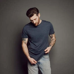 ObakkiHeathered T-Shirt 2 ObakkiHeathered T-Shirt - Image 2