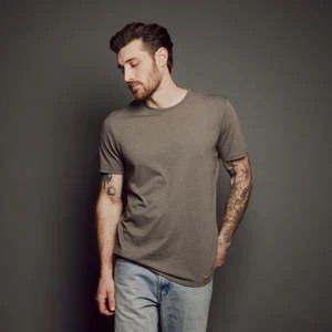 ObakkiHeathered T-Shirt 5 ObakkiHeathered T-Shirt - Image 5