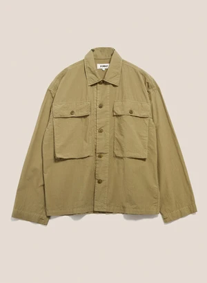 YMCMilitary Cotton Shirt - Olive 2 YMCMilitary Cotton Shirt - Olive - Image 2