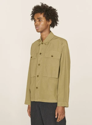 YMCMilitary Cotton Shirt - Olive 3 YMCMilitary Cotton Shirt - Olive - Image 3