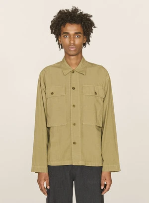 YMCMilitary Cotton Shirt - Olive 1 YMCMilitary Cotton Shirt - Olive