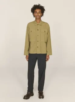 YMCMilitary Cotton Shirt - Olive 10 YMCMilitary Cotton Shirt - Olive -Norse Projects Sales Military Cotton Shirt Olive 20230726133804 1