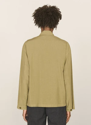 YMCMilitary Cotton Shirt - Olive 4 YMCMilitary Cotton Shirt - Olive - Image 4
