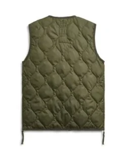 TAIONMilitary V Neck Button Down Vest - Olive -Norse Projects Sales Military V Neck Button Down Vest Olive 20230927230837