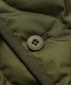 TAIONMilitary V Neck Button Down Vest - Olive -Norse Projects Sales Military V Neck Button Down Vest Olive 20230927230838