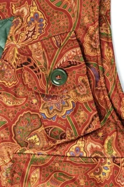 MonitalyMilitary Vest Type-C - Red Paisley Flower Print 12 MonitalyMilitary Vest Type-C - Red Paisley Flower Print -Norse Projects Sales Monitaly Military Vest Type C in Red Paisley Flower Print 20191012010927 2