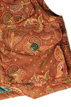 MonitalyMilitary Vest Type-C - Red Paisley Flower Print 13 MonitalyMilitary Vest Type-C - Red Paisley Flower Print -Norse Projects Sales Monitaly Military Vest Type C in Red Paisley Flower Print 20191012010927 3