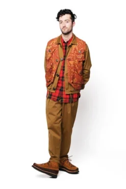 MonitalyMilitary Vest Type-C - Red Paisley Flower Print 19 MonitalyMilitary Vest Type-C - Red Paisley Flower Print -Norse Projects Sales Monitaly Military Vest Type C in Red Paisley Flower Print 20191012010929 1