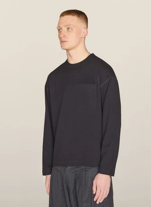 YMCMonterey Long Sleeve T-Shirt - Navy 3 YMCMonterey Long Sleeve T-Shirt - Navy - Image 3