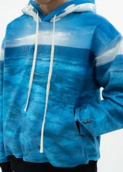 Black LuxMulti Water Printed Hoodie -Norse Projects Sales Multi Water Printed Hoodie 20220323102413