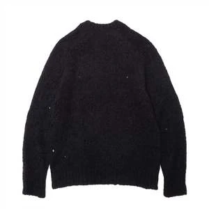 Our LegacyFuzzy Mohpaca Needle Drop Raglan - Navy 2 Our LegacyFuzzy Mohpaca Needle Drop Raglan - Navy - Image 2