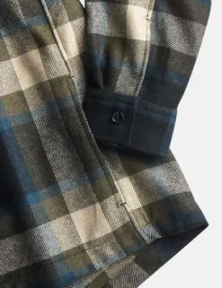 NN07Wilas Wool Overshirt - Camel Brown Check -Norse Projects Sales NN07 Wilas Overshirt Wool Camel Brown Check 20221124181042 1