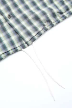 NanamicaOpen Collar Wind H/S Shirt - Khaki 4 NanamicaOpen Collar Wind H/S Shirt - Khaki - Image 4