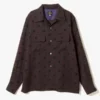 NeedlesClassic Shirt - Polkadot Cut Jacquard