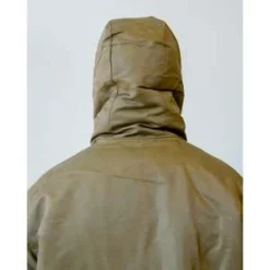 NeedlesCrystal Poly Papillon Jq. Hooded Sur Coat - Olive -Norse Projects Sales Needles Hooded Sur Coat Crystal Poly Papillon Jq Olive 20220910180512 1