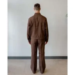 NeedlesPenny Jean Jacket Poly - Twill Brown -Norse Projects Sales Needles Penny Jean Jacket Poly Twill Brown 20230916231014 1