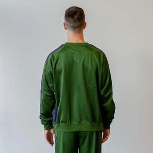 NeedlesTrack Crew Neck Shirt Poly Smooth - Ivy Green 2 NeedlesTrack Crew Neck Shirt Poly Smooth - Ivy Green - Image 2