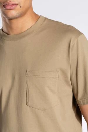 Norse ProjectsJohannes Standard Pocket SS Tee - Utility Khaki 3 Norse ProjectsJohannes Standard Pocket SS Tee - Utility Khaki - Image 3