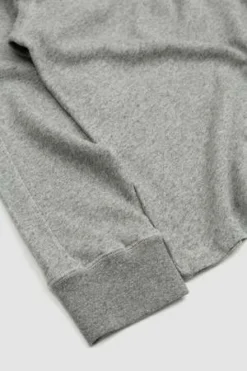 JeanericaNour Crew Neck Sweatshirt - Grey Melange -Norse Projects Sales Nour Crew Neck Sweatshirt Grey Melange 20230403180951