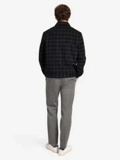 O.N.STruxton Check Flannel Jacket - Black/White Check -Norse Projects Sales O N S Truxton Check Flannel Jacket Black White Check 20231102123353