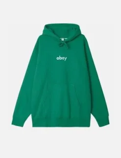ObeyLowercase Hooded Sweatshirt - Palm Leaf Green -Norse Projects Sales Obey Lowercase Hooded Sweatshirt Palm Leaf Green 20230405135824