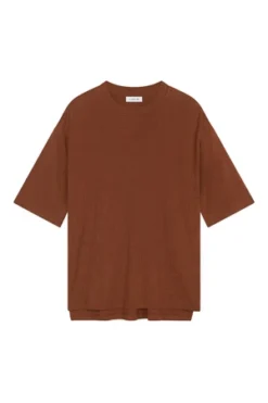 I AND MEOrganic Essential T-Shirt - Burnt Sienna -Norse Projects Sales Organic Essential T Shirt 20220930094732 2